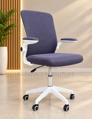 Boss Office Products White & Grey Chair