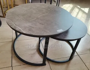 Marble Table 2pc Set