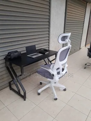 Boss Office Products Study Desk and Chair Set - White