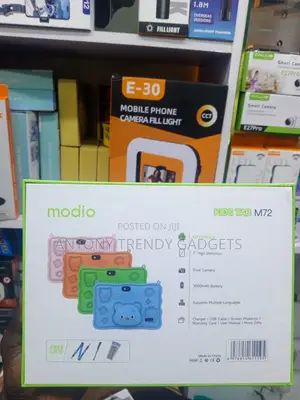 New Modio M7 256GB Pink Kids Tablet