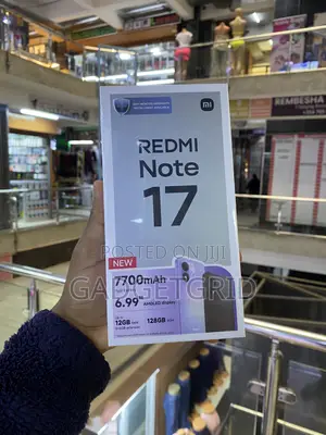 Xiaomi Redmi Note 17 128GB Mpya Kijivu