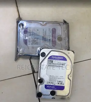 1TB WD Purple Hard Drive ya Surveillance