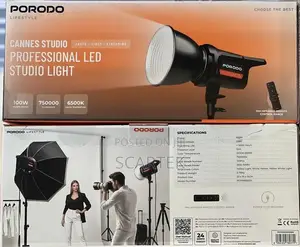 Porodo Lifestyle Cannes Studio Professional LED Light