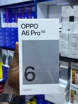Oppo A6 Pro 5G 256GB Mpya Nyeusi