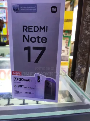 Xiaomi Redmi Note 17 128GB Mpya Bluu