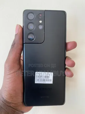 Samsung Galaxy S21 Ultra 5G 128GB Nyeusi (Refurbished)