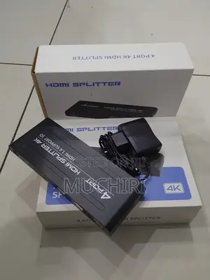 Fjgear 4-Way HDMI Splitter 4K