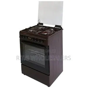 Solstar 60x60 Jiko la Kusimama - 3 Gas + 1 Umeme na Oven