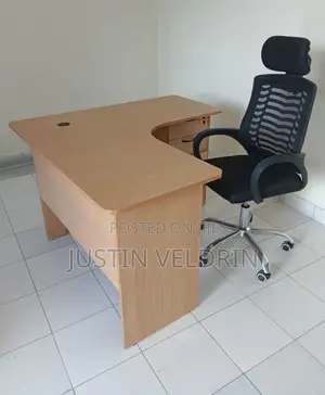 Used L-Shaped Office Desks + Mesh Chairs (40+ Available)