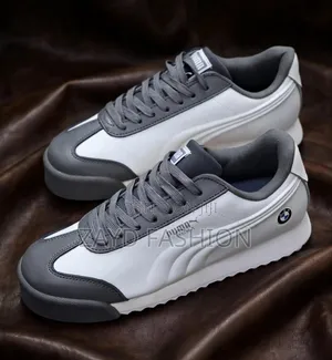 Puma Roma Casual Sneakers - Grey/White