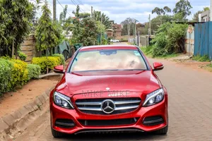 Mercedes-Benz C200 2014 Red