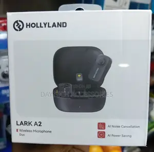 Hollyland Lark A2 Duo Wireless Microphone - Black