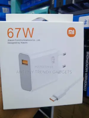 Xiaomi 67W Fast Charger na USB-C Cable