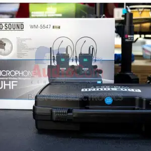 Pro Sound WM-5547 Professional UHF Wireless Microphone System