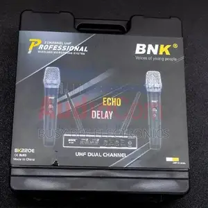 BNK BK220E Redio Maikrofoni 2 Channel UHF
