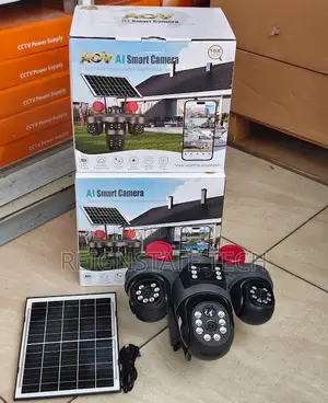 Kamera ya Akili ya Solar PTZ AI yenye Lens 3 na Alarm