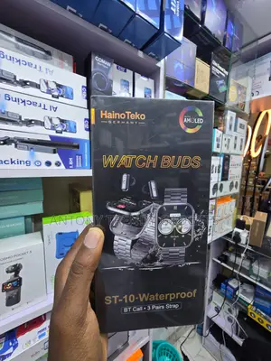 HainoTeko ST-10 Watch Buds 2-in-1 Smartwatch