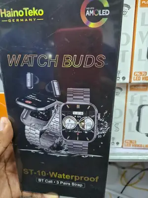 HainoTeko ST-10 Watch Buds Smartwatch na Earbuds