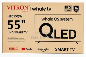 Vitron 55" Whale QLED 4K UHD Smart TV