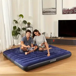 Intex 6x6 Inflatable Mattress with Electric Pump