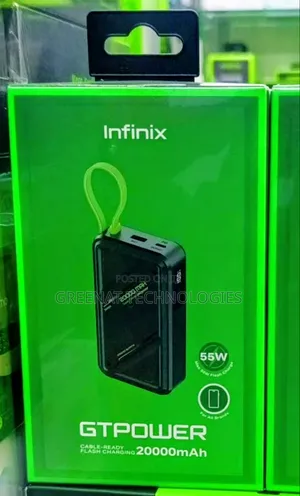 Infinix GTPOWER 20000mAh 55W Max Flash Charging Power Bank