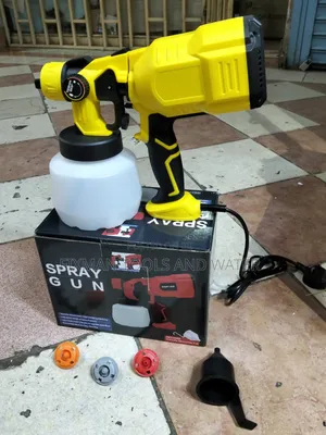 Dewalt Electric Spray Gun 550W with 3 Extra Nozzles