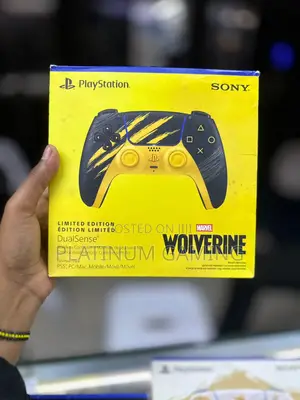 Marvel's Wolverine DualSense Wireless Controller Toleo Lilo Hili