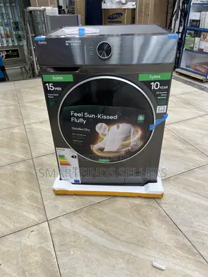 Syinix 10/7kg Washer Dryer - Mpya Kabisa