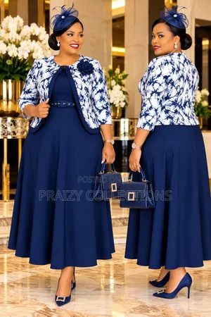 Turkey Maxi Dress 2-Piece Set (Dress + Jacket)