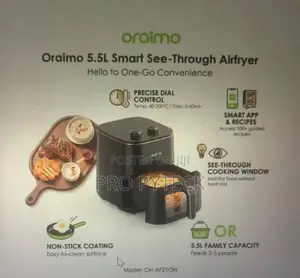 Oraimo 1500W Smart Air Fryer Inaonekana
