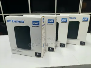 WD 1TB External Hard Drive Mpya Kabisa