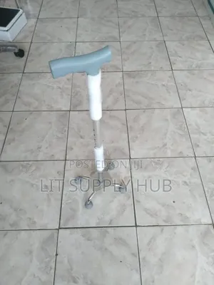 Quadpod Walking Stick - Adjustable Height