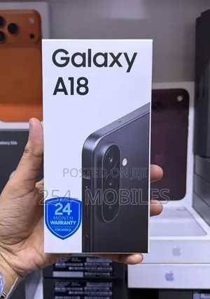 New Samsung Galaxy A18 128GB Black
