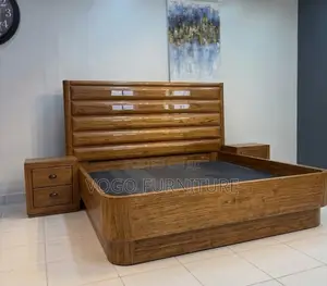 Premium King Size Mahogany Bed Frame