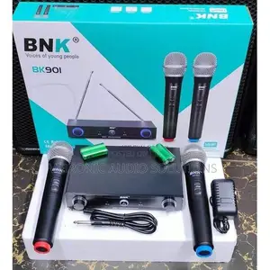 Mfumo wa Kipaza Sauti Kisichotumia Waya wa BNK 901 VHF Chenye Chaneli Mbili