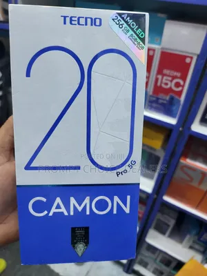 New Tecno Camon 20 Pro 5G 256GB Black