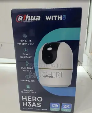Dahua Hero H3AS 2K Kamera ya Usalama ya Nyumbani
