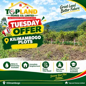 Thika Plots for Sale - Kilimambogo & Muthaara