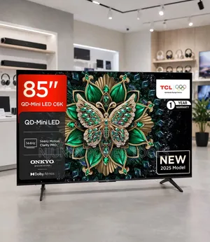 TCL 85" C6K (85C6K3) 4K UHD Premium Smart Google TV (Modeli ya 2025)
