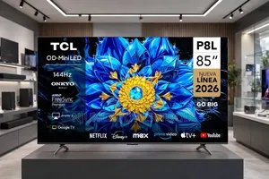 85-Inch TCL P745 4K UHD Frameless Google TV