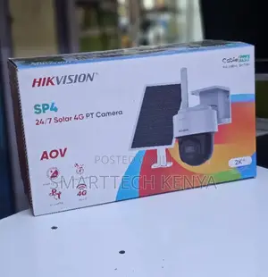 Hikvision 4MP HD Solar-Powered Outdoor Camera