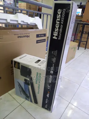 Hisense AX5100Q Dolby Atmos Soundbar ya TV na Deep Bass