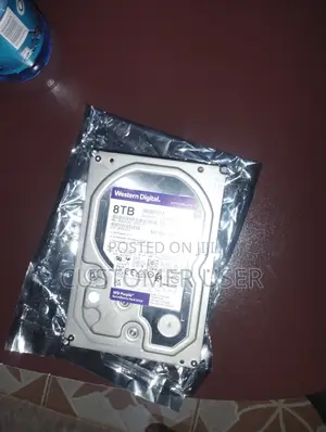8TB WD Purple Hard Drive ya Surveillance