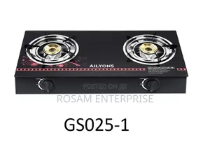 Ailyons 2 Burner Glass Cooker GS 025-1