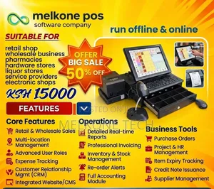 Melkone POS Software ya Usimamizi wa Biashara