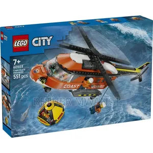 LEGO City Coast Guard Helicopter 60503 Set ya Kujenga
