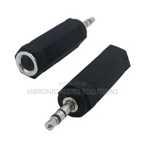 Adapta ya Sauti ya Stereo 3.5mm hadi 6.35mm