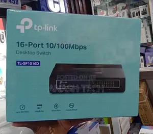 TP-Link TL-SF1016D Switch ya Desktop ya Port 16