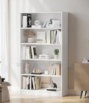 Customized 5-Tier Open Bookshelf for Home Office