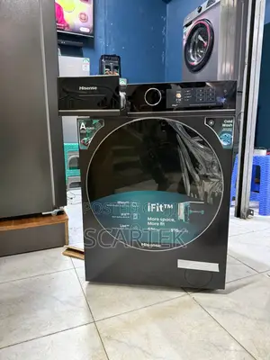 Hisense Mashine ya Kufulia ya Kuosha na Kukausha Smart 12/8kg
